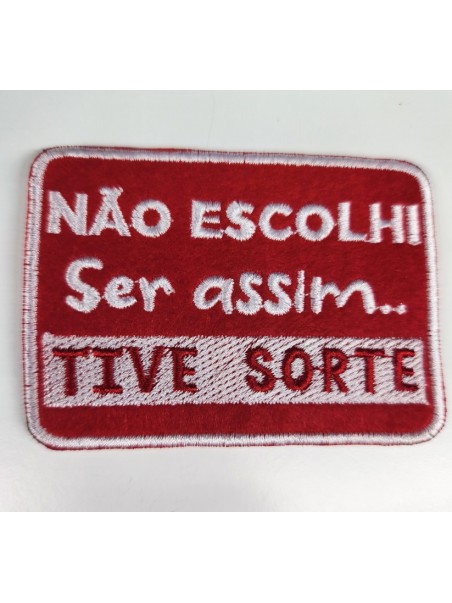 Não Escolhi Ser Assim Tive Sorte
