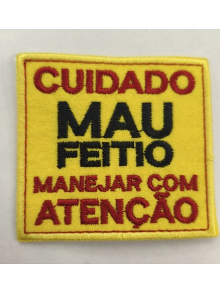 Cuidado Mau Feitio Manejar Com Atenção