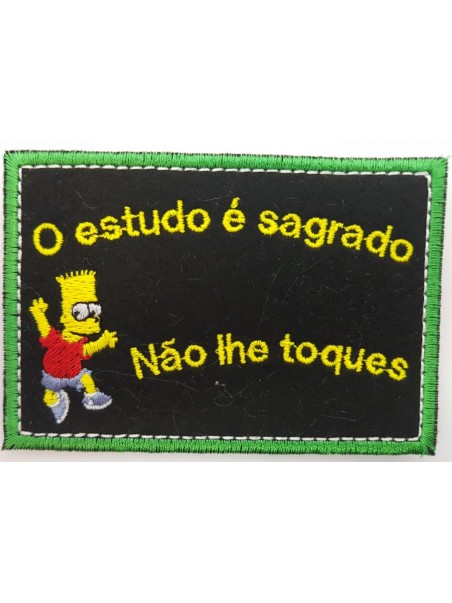 O Estudo É Sagrado Não Lhe Toques