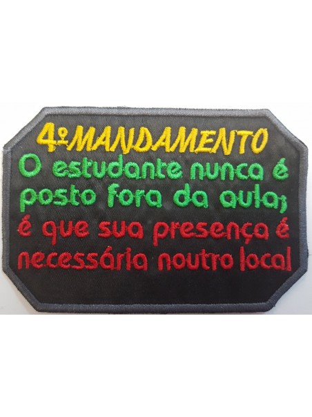 4º Mandamento O Estudante Nunca É Posto Fora Da Aula