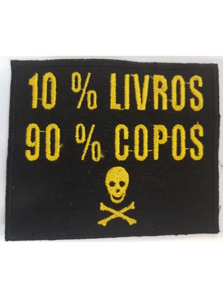 10% Livros 90% Copos
