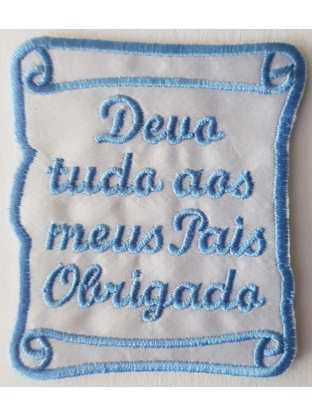 Devo tudo aos meus Pais Obrigado