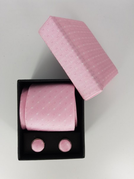 Gravata com Botão de Punho