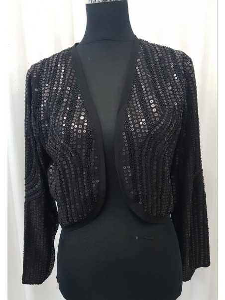 Bolero com lantejoulas