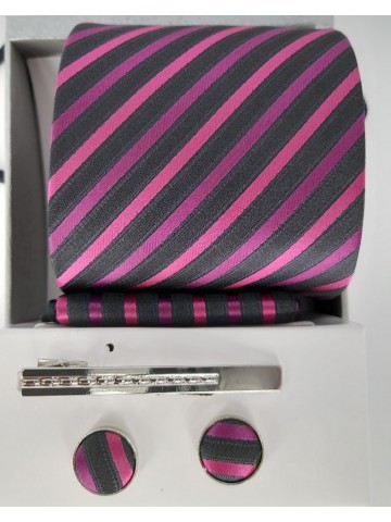 Conjunto gravata lenço...