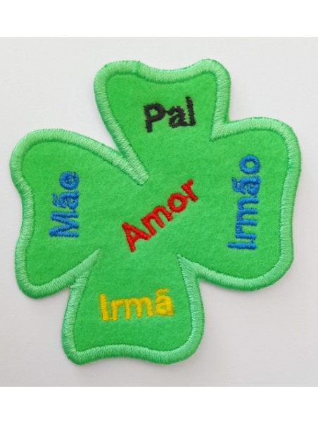 Trevo Amor Mãe Pai Irmão Irmã
