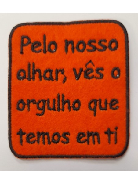 Pelo Nosso Olhar Vês O Orgulho Que Temos Em Ti