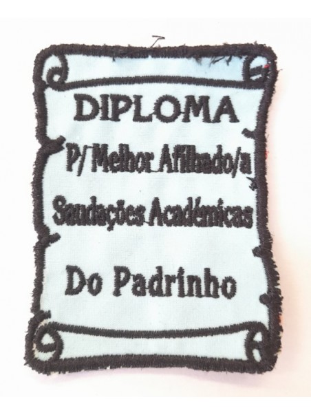 Diploma P Melhor Afilhado/a Saudações Académicas Do Padrinho